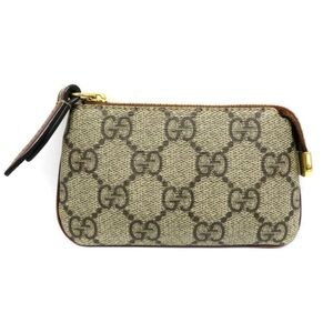 Gucci GG Supreme wallet key purse